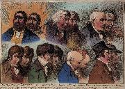 James Gillray Dublures of Characters Spain oil painting artist